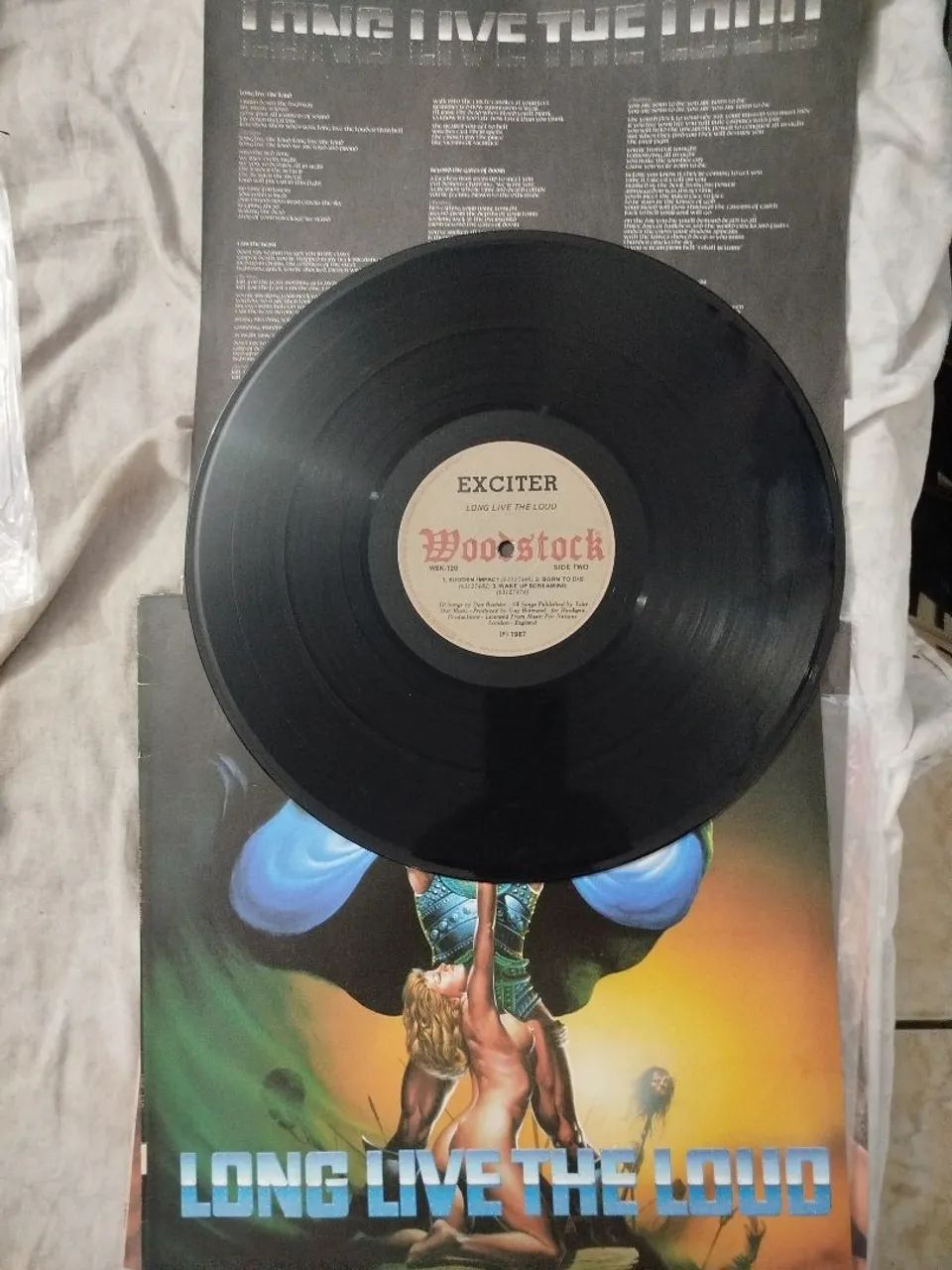 LP Exciter Long Live The Loud trash death Exodus Motorhead