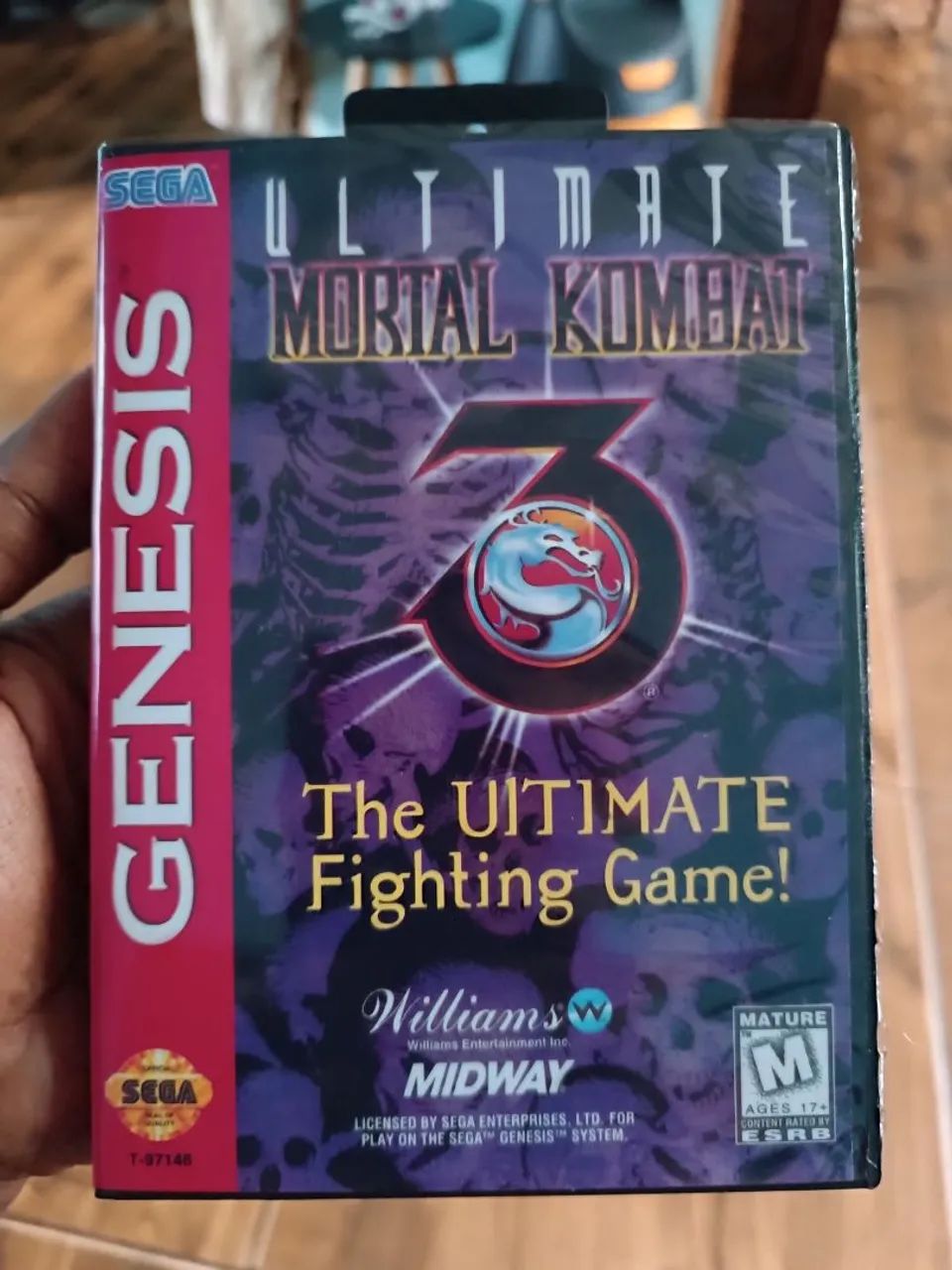Mortal Kombat 3 Ultimate C/box e manual Repro