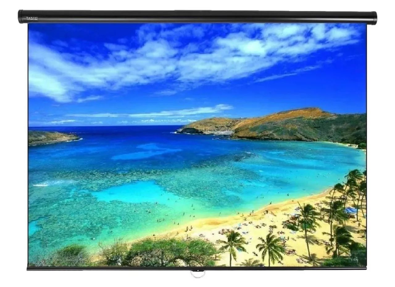 Tela de projecao manual 100 Polegadas Ultra Hd