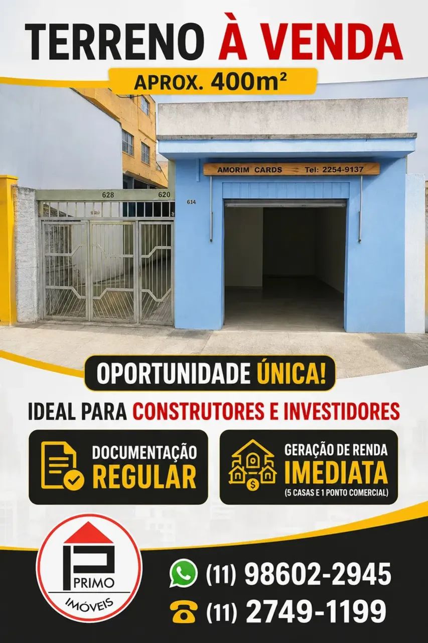 Residencial com 5 Casas em Artur Alvim  Renda Garantida!