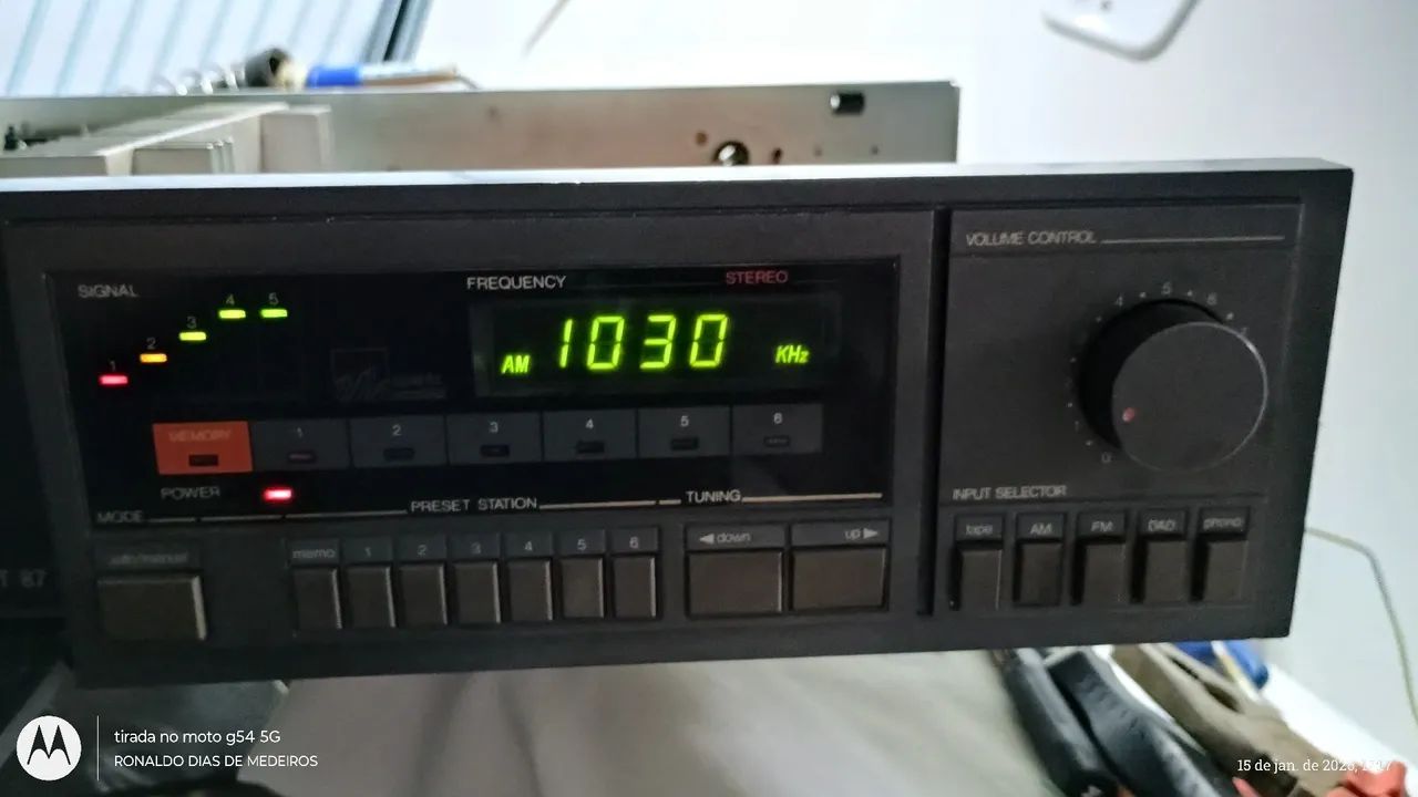 RECEIVER gradiente spect 87 ( FM mudo ) 