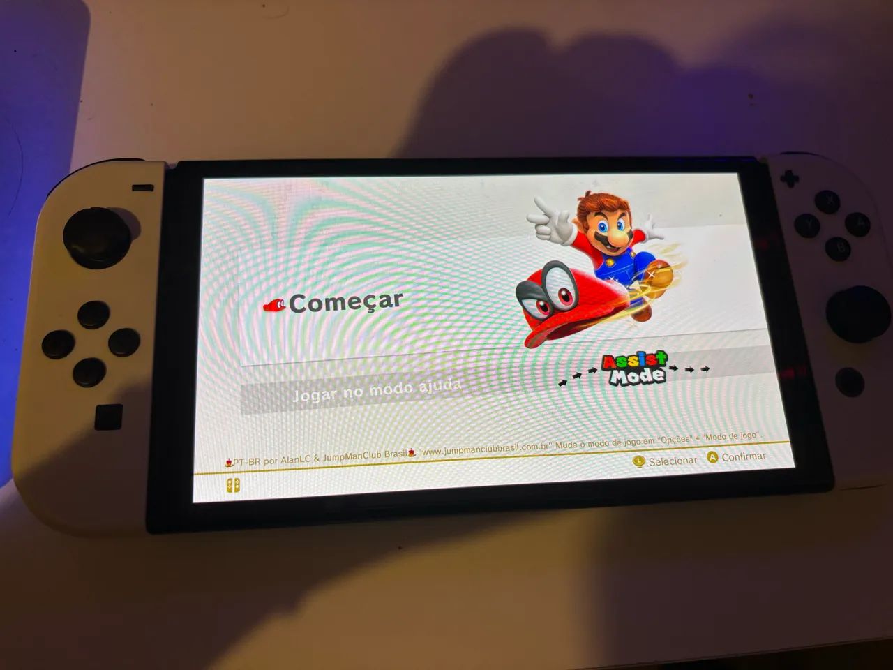 Nintendo Switch OLED Desbloqueado + microSD 128GB - Foto 3