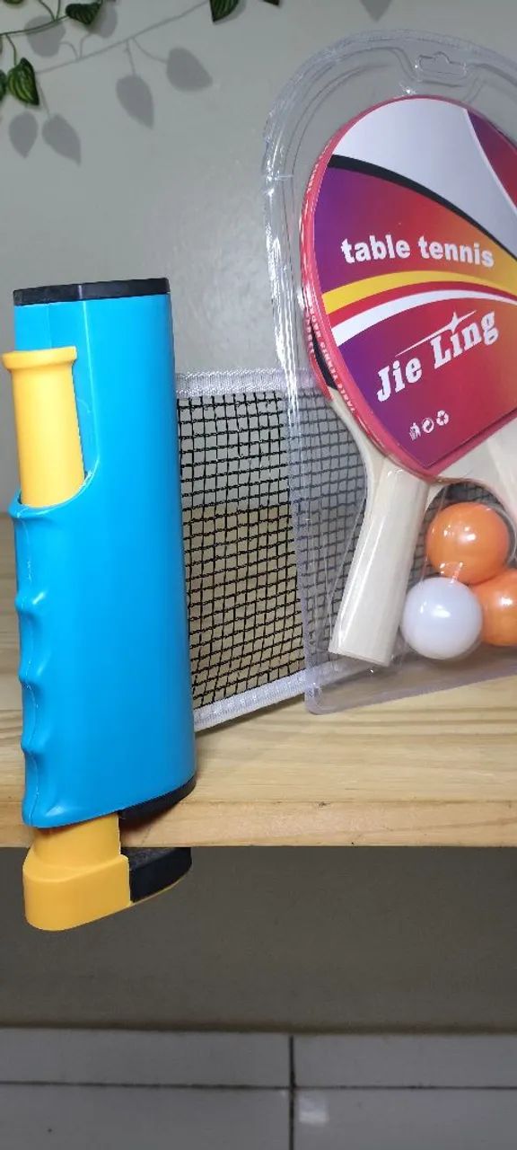 Kit Ping-Pong/Tênis de Mesa - Novo - Foto 2
