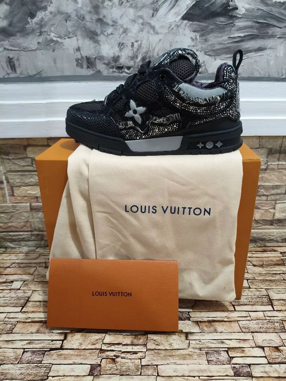 Louis Vuitton Lv Skate Noir - Foto 2