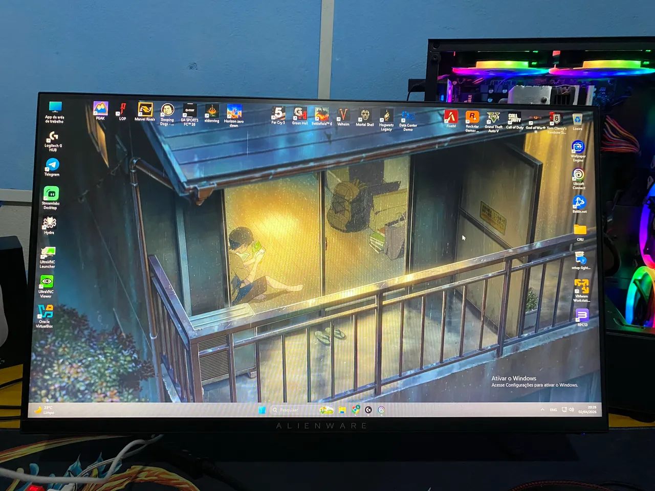 Monitor 240hz Alienware  - Foto 2