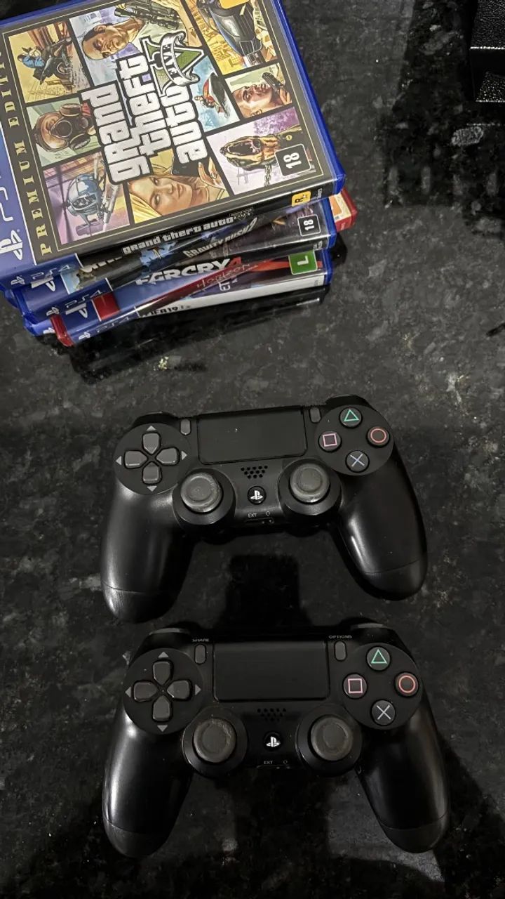 Sony Playstation 4 Slim 1tb Dualshock 4, 2 Controller - Foto 3