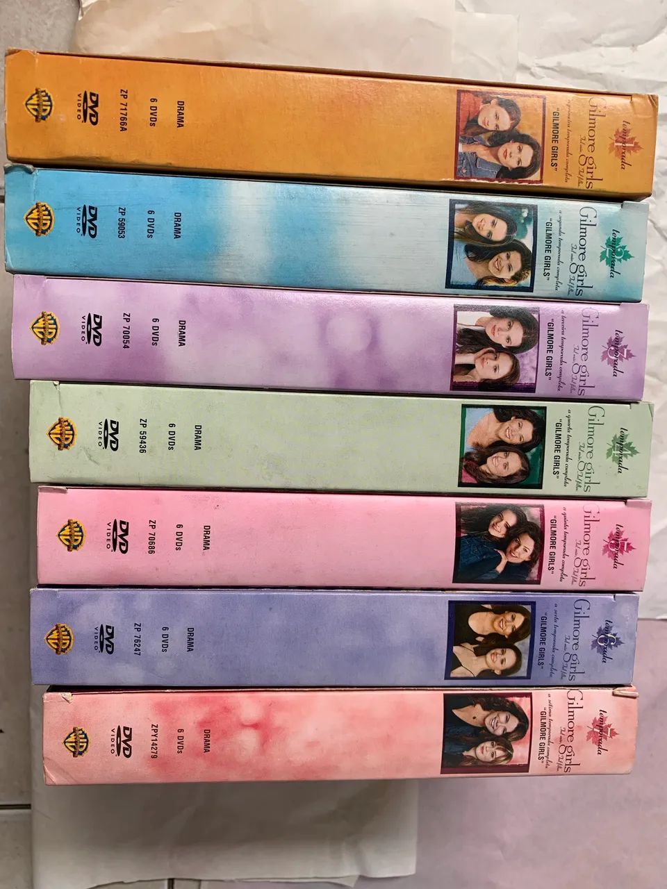 Box completo Gilmore Girls todas as temporadas 1 a 7 - CDs, DVDs