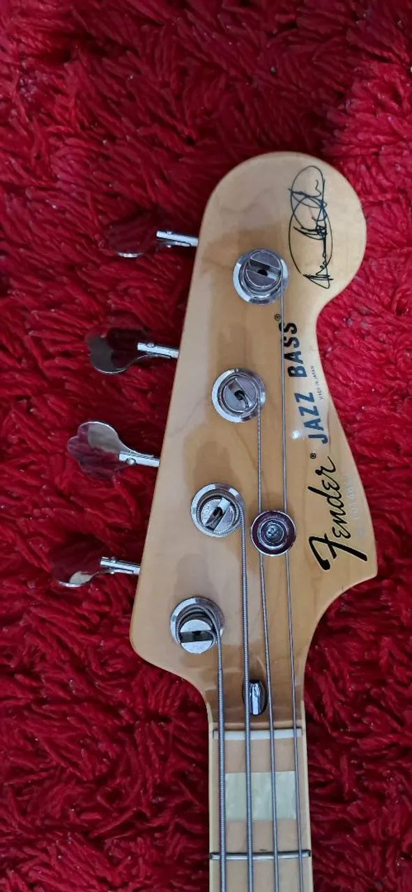 BAIXO FENDER - MARCUS MILLER - MADE IN JAPAN - ATIVO E PASSIVO - 2010 - Foto 3