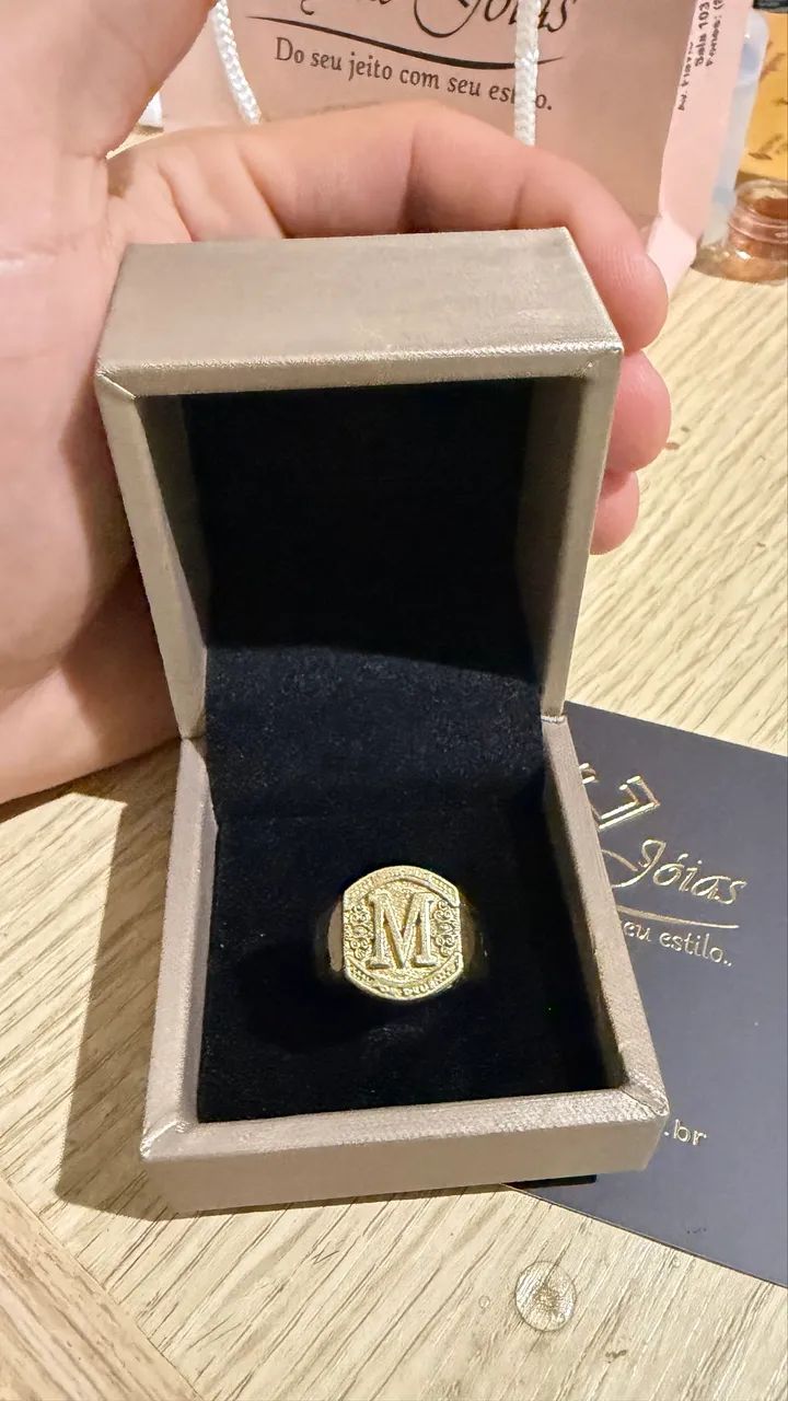 Anel ouro 18K