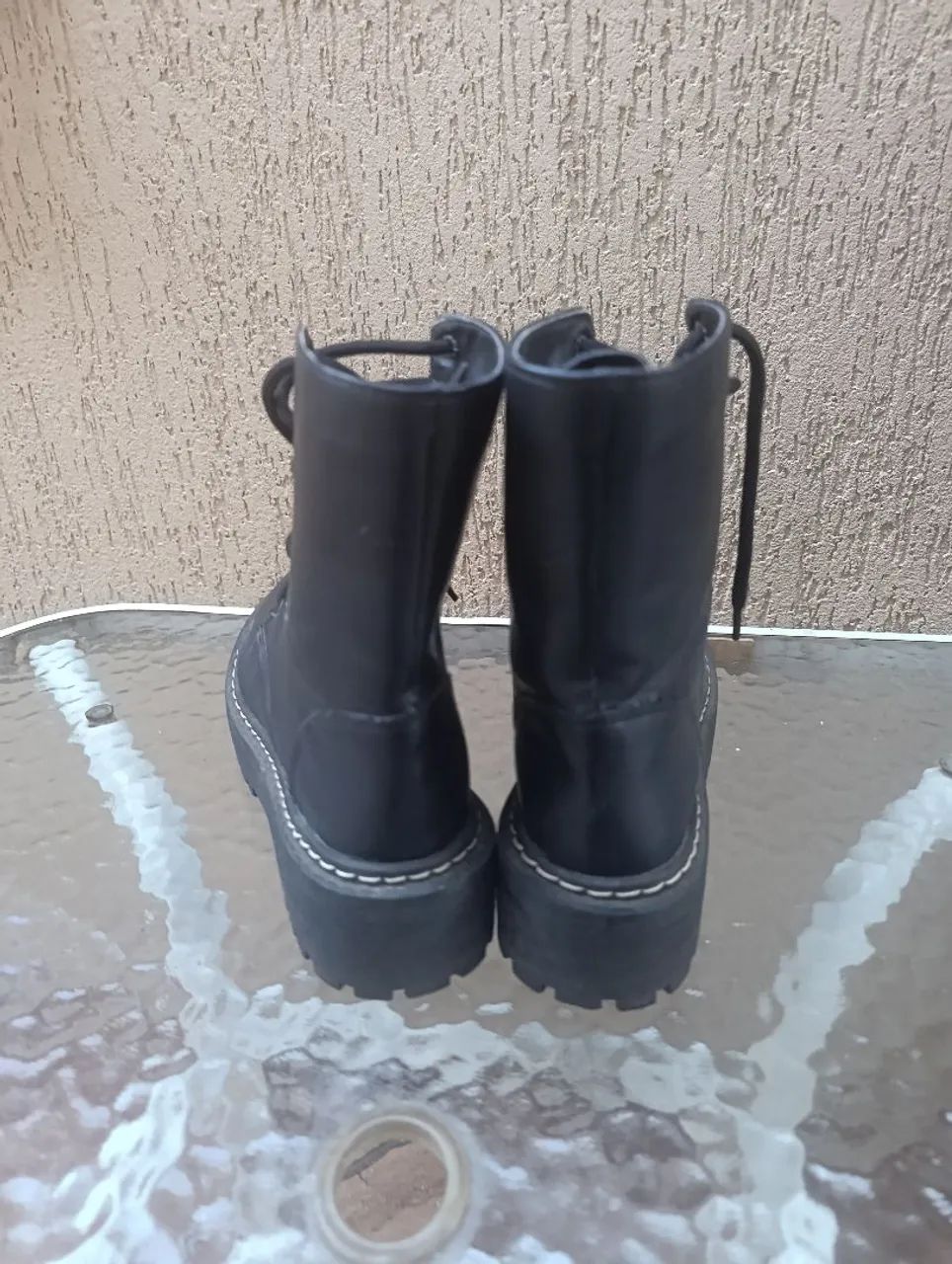 Bota Coturno marca Cléo Tam 36 - Foto 4