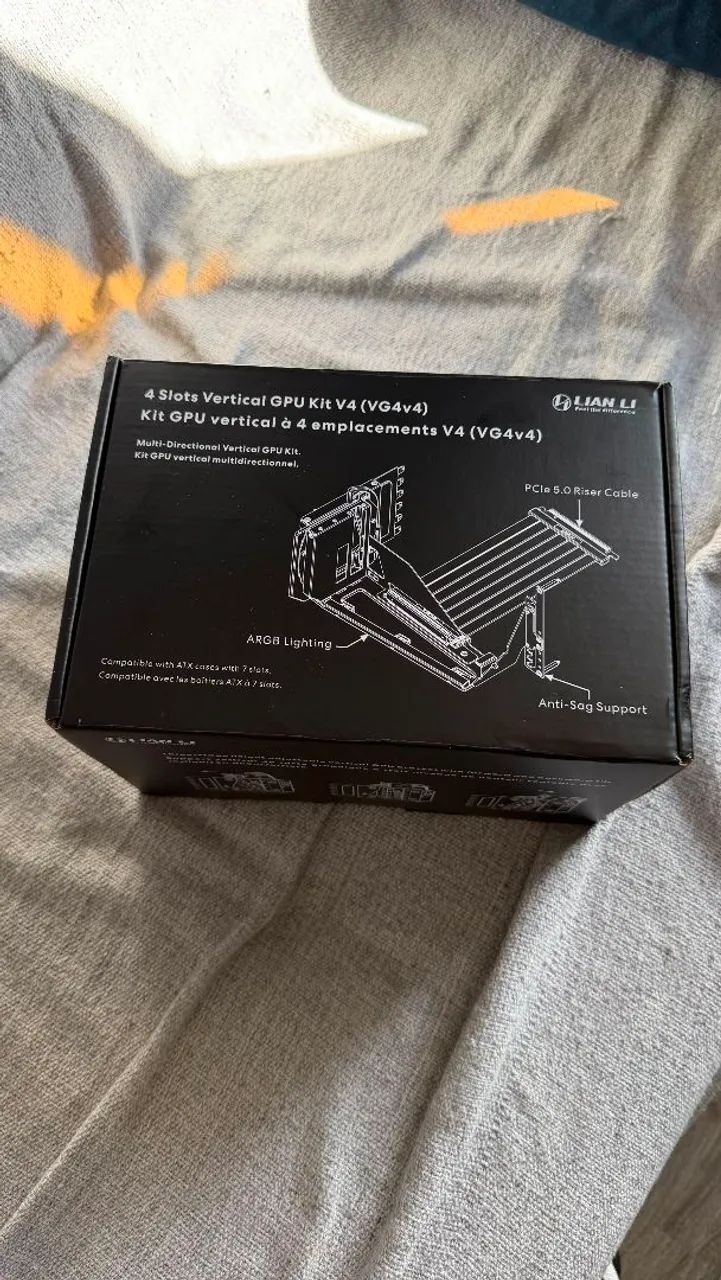 SUPORTE LIAN LI VERTICAL PCIE 5.0 - Foto 2