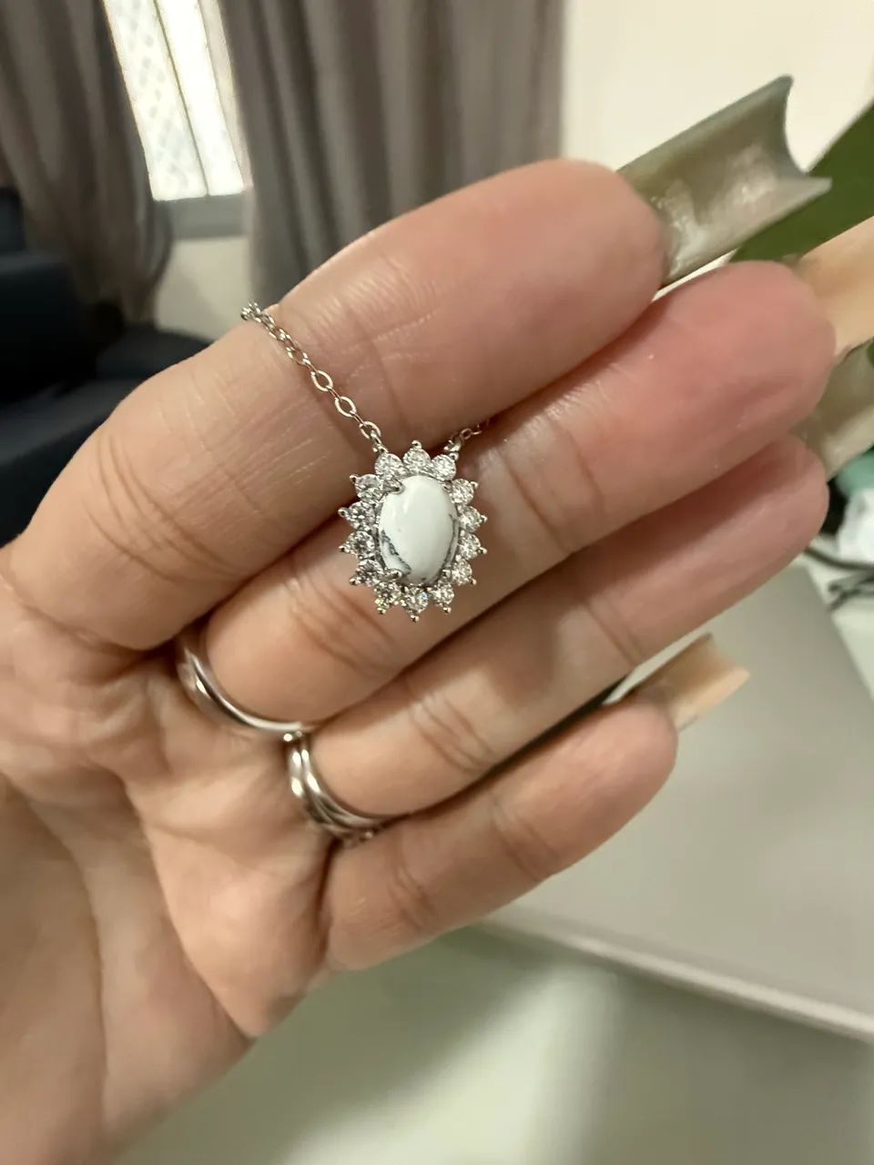 Colar Moissanite Elaine Palma - Foto 2