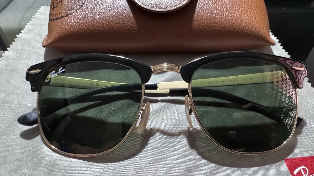 Óculos Ray-Ban Clubemaster Classic - Original  - Foto 2