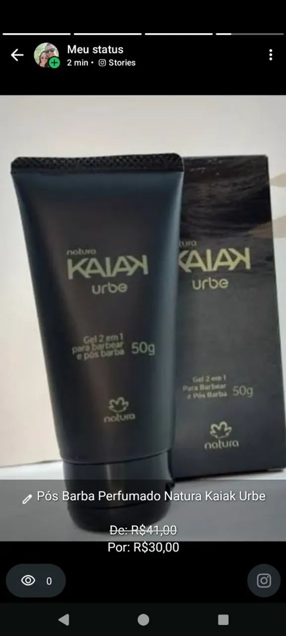 Kaiak Urbe pós barba