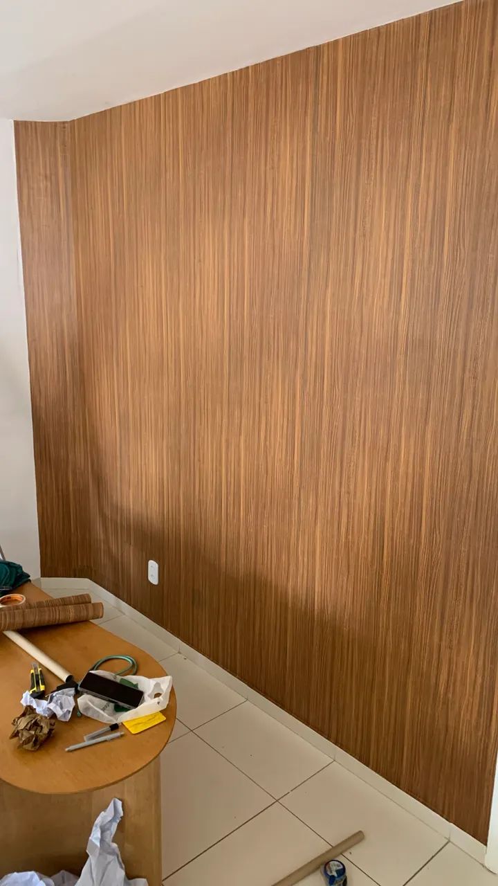 Aplicação de papel de parede e envelopamento - Foto 4
