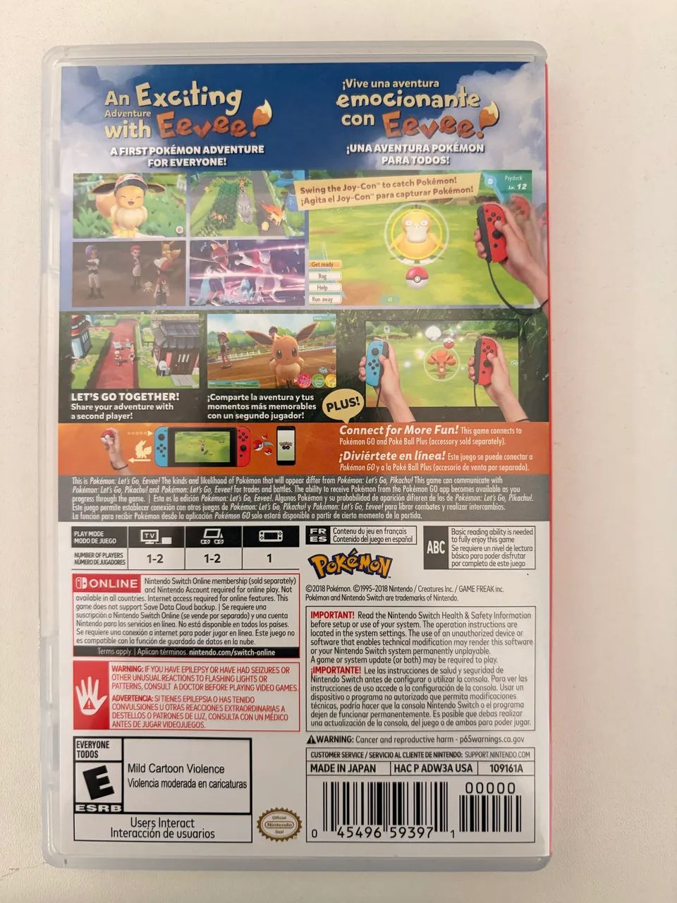 Pokémon Lets go eevee - jogo Nintendo switch  - Foto 2