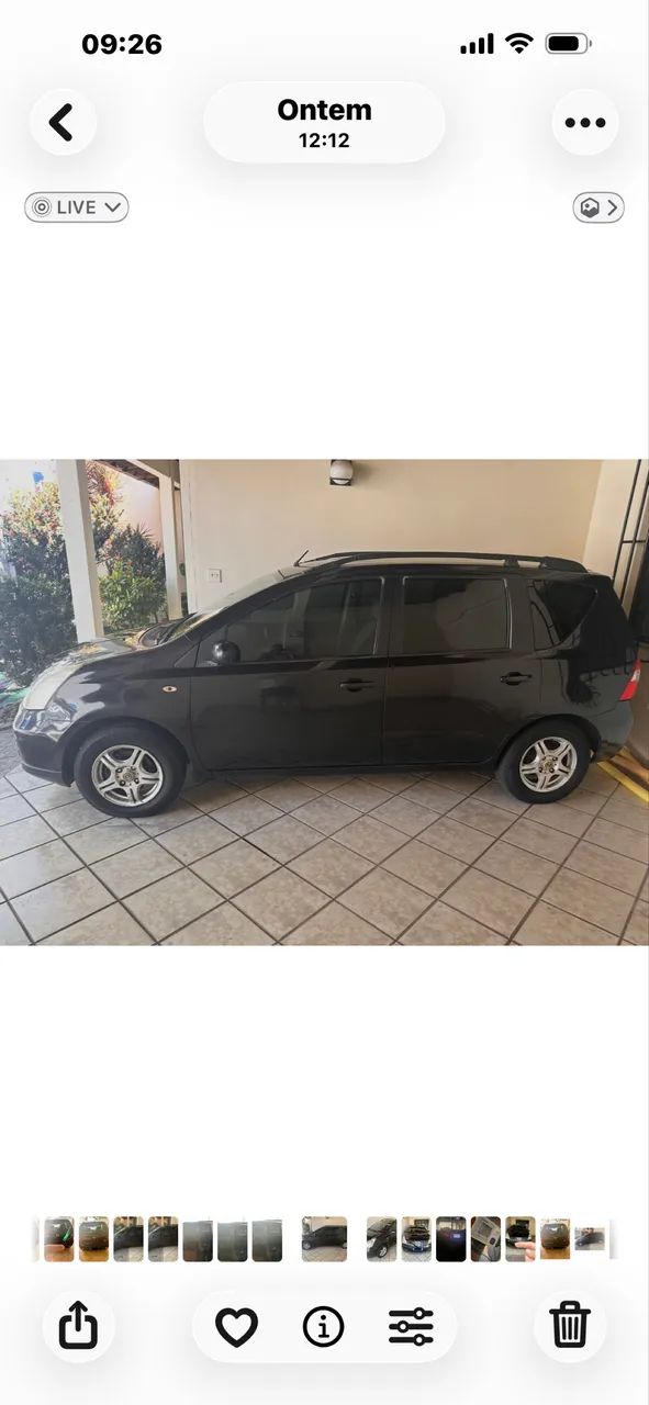 Nissan Livina LIVINA 1.6 16V Flex Fuel 5p 2010