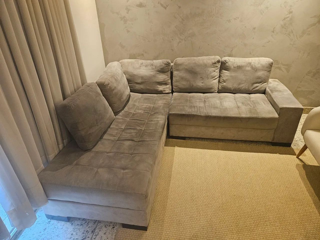 Sofá com chaise  - 5 lugares  - Foto 3