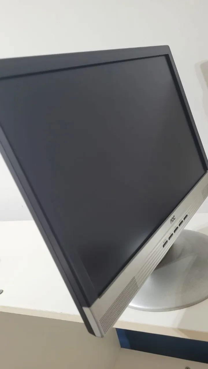 Computador Completo com SSD 120GB + Monitor AOC (Com Windows 10) USADO - Foto 4