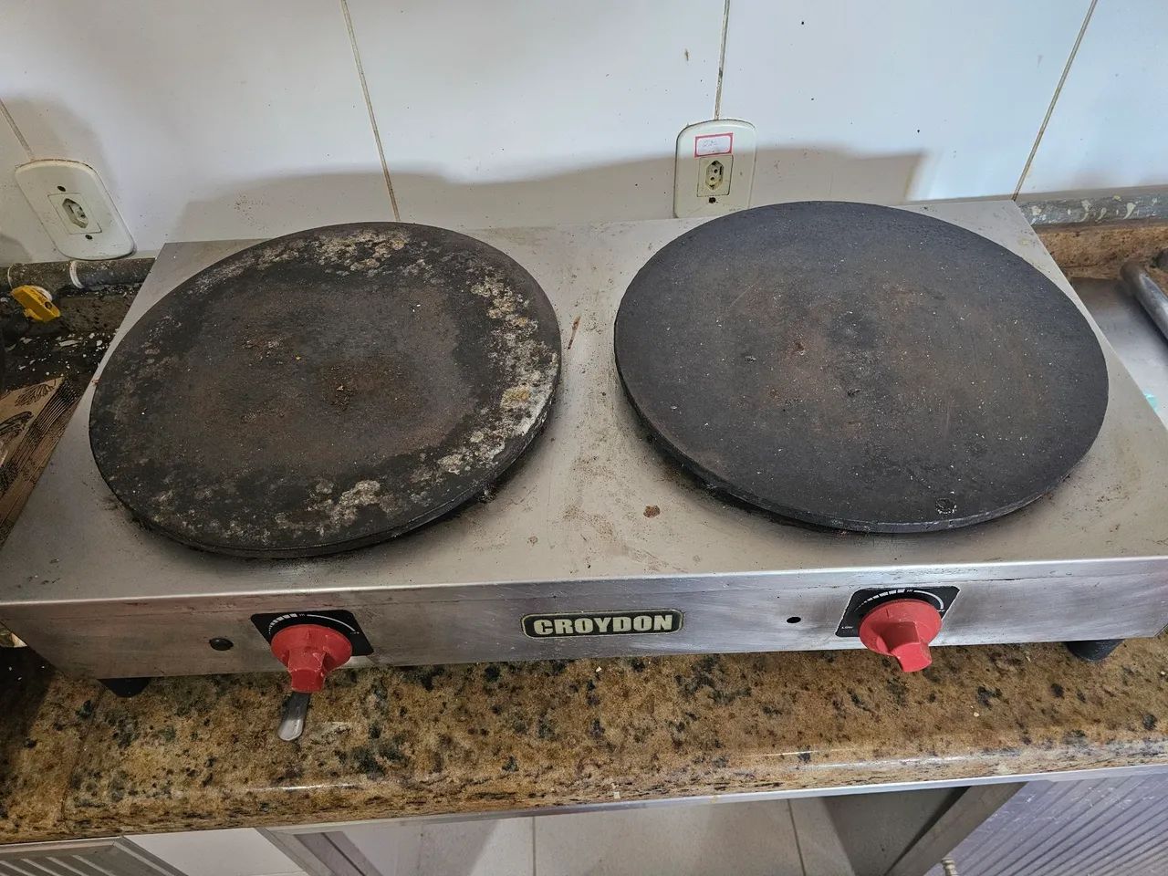 Crepeira dupla a gas Croydon - Foto 2