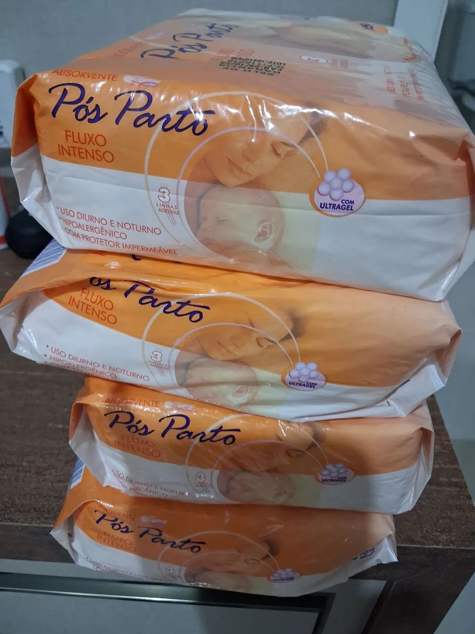 Absorvente pós parto com tiras adesivas - Foto 2