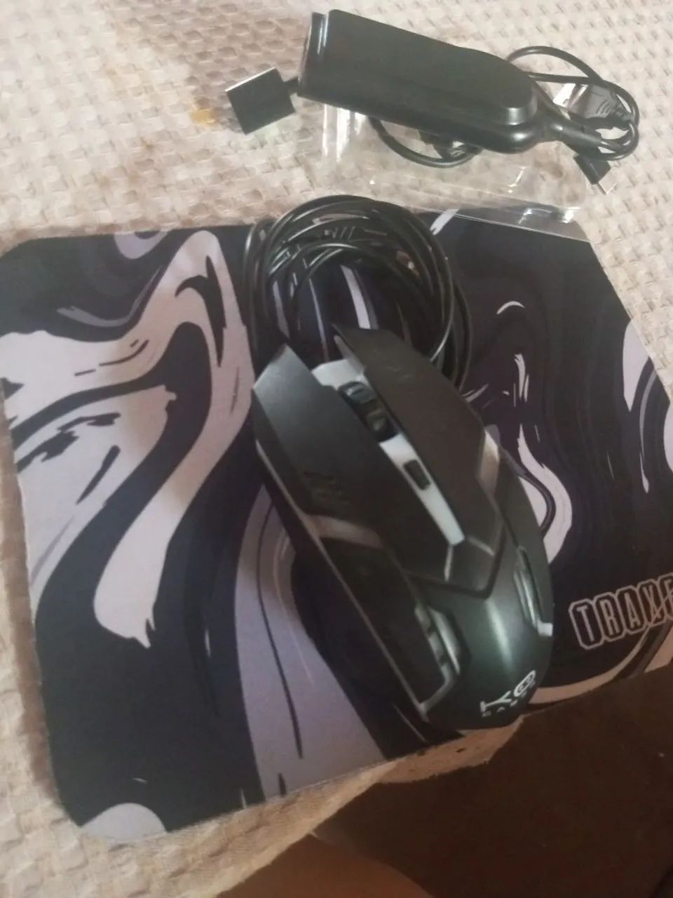 Kit Mobilado Para Celular - Teclado, Mouse Gamer, Mouse Pad , Hub e Tripé  - Foto 4