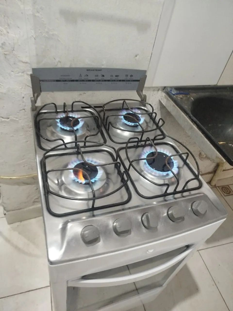 fogão usado ele e manual  - Foto 6