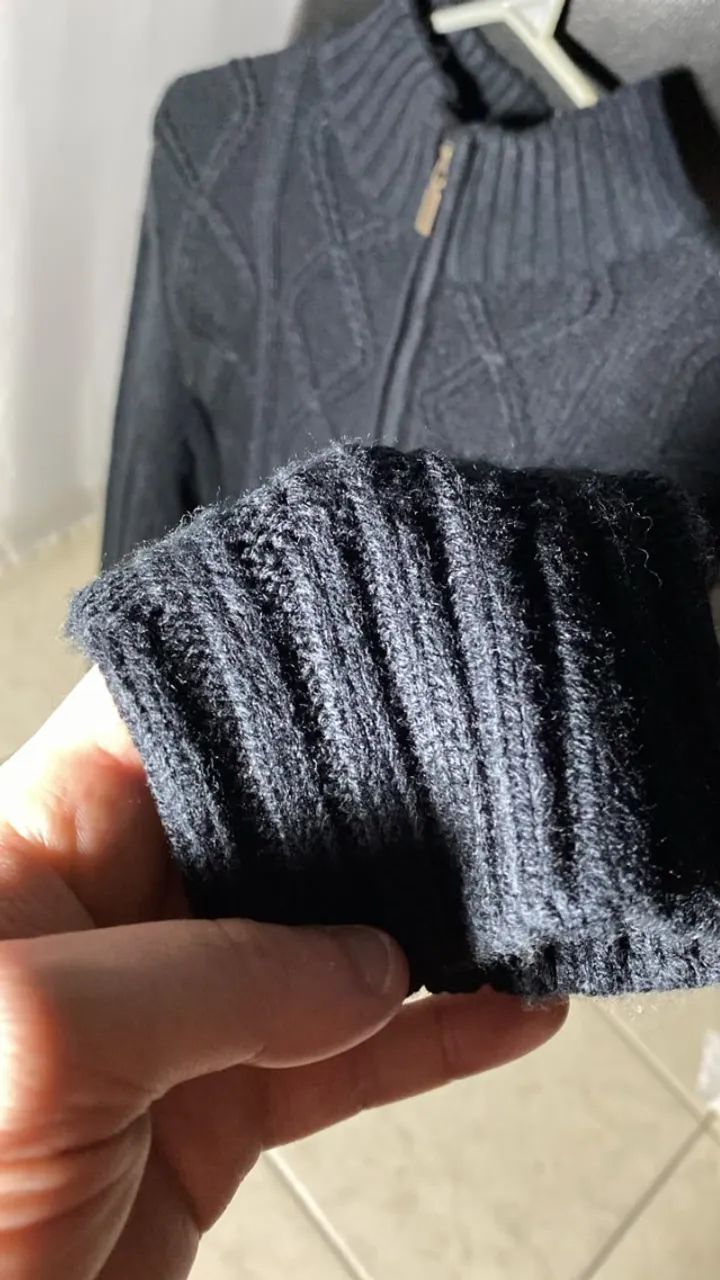 Suéter Cacharrel em Tricot com Zíper - Foto 2