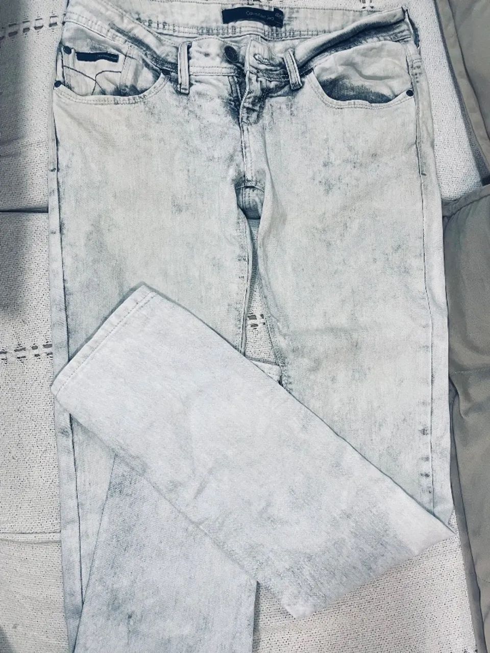 Calça Calvin Klein - 40- cintura baixa 60 - Foto 2