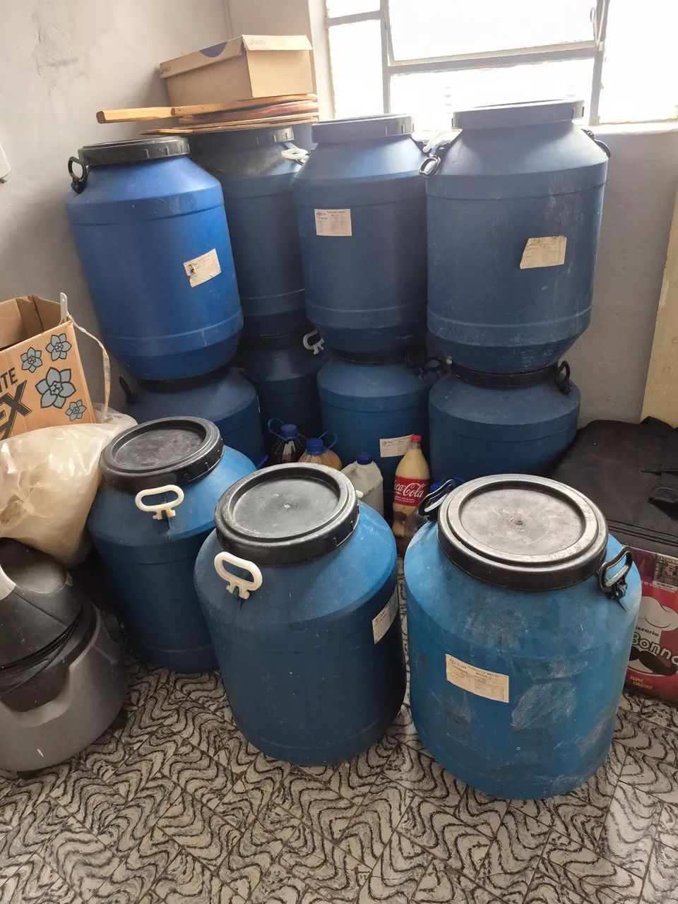Barrica azul de 50 litros  - Foto 3