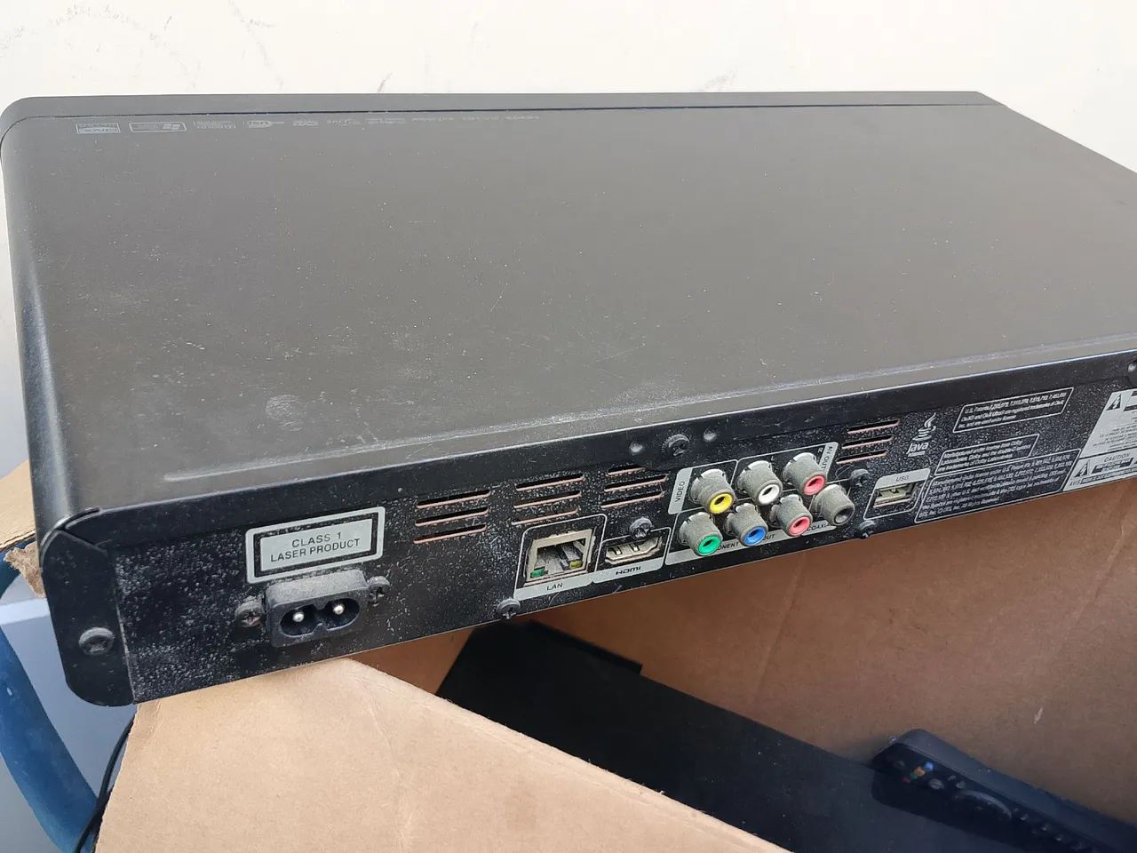 Blu-ray dvd player Philips com controle  - Foto 2