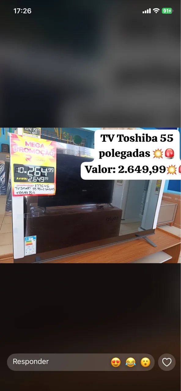 Tv 55 plg Android /$2650,00