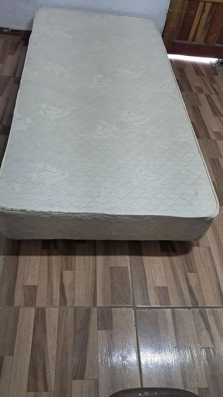 Cama box solteiro  com colchão ((Entrego)) - Foto 2