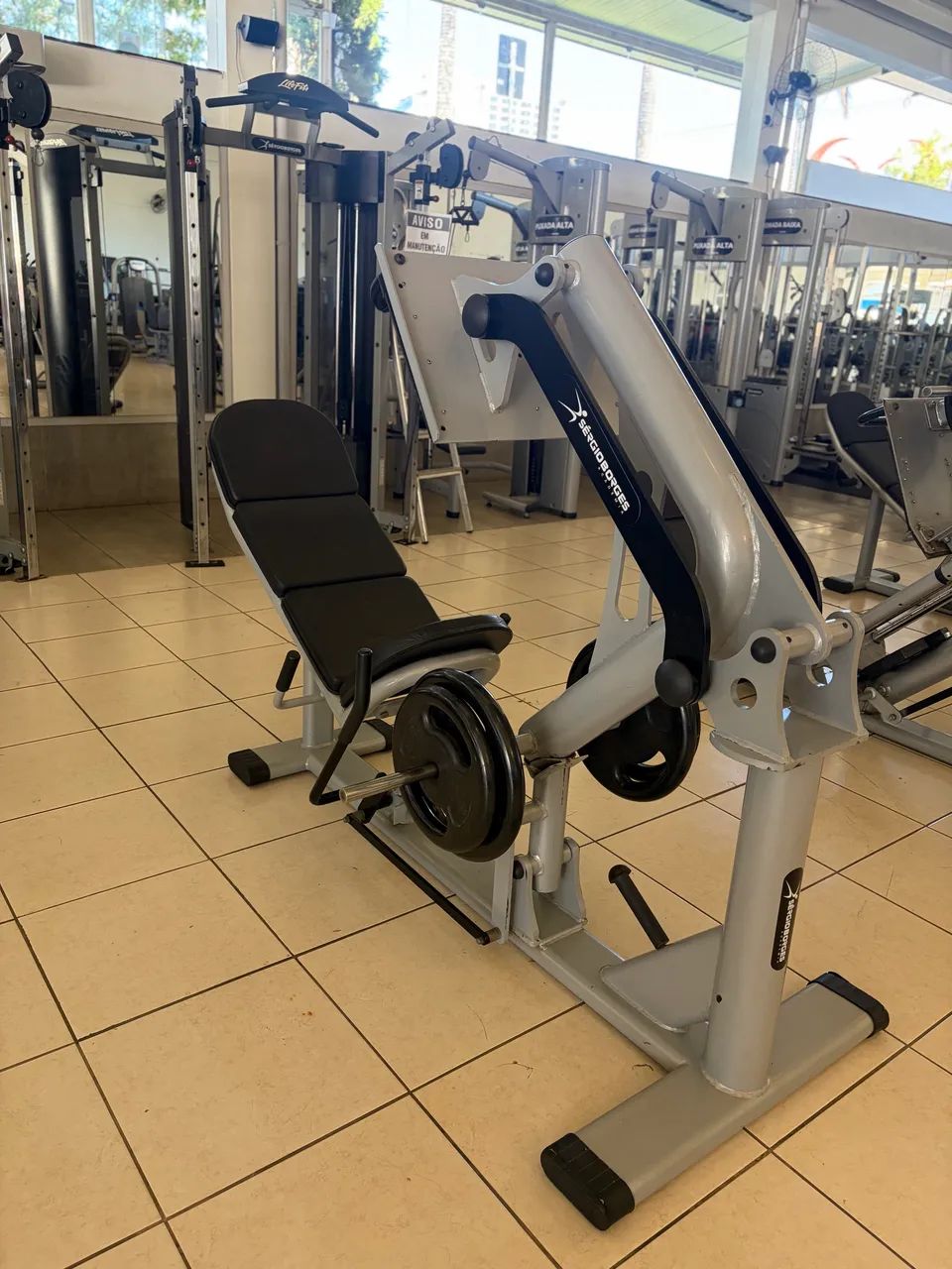 Leg Press articulado 