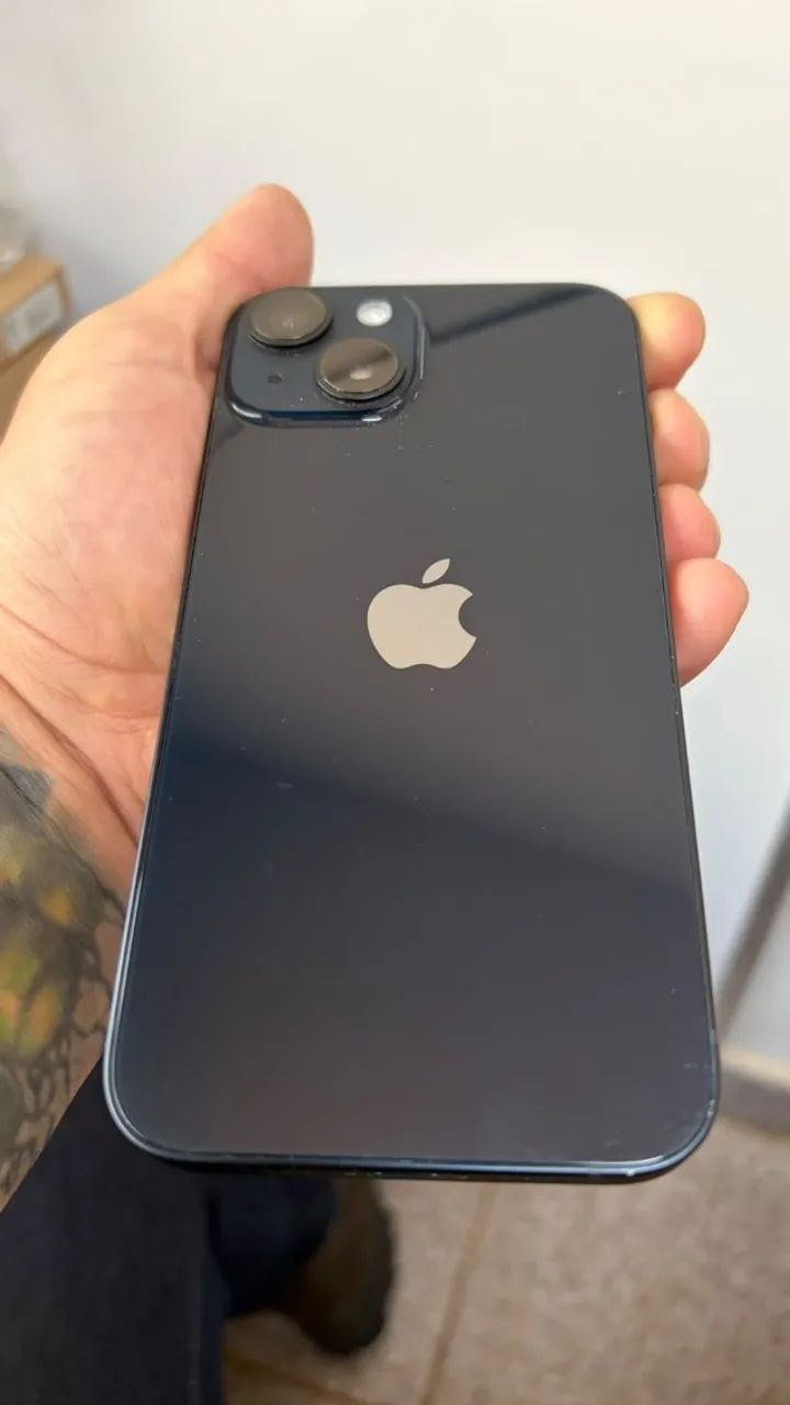 iPhone 14 128GB Preto | Tela Impecável | Bateria 86% | Com Caixa - Foto 4