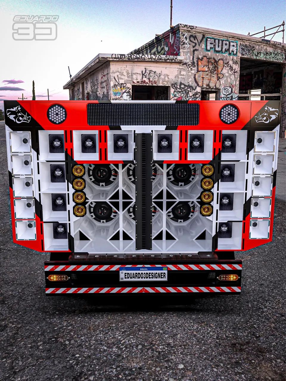 Vendo carreta de som completa hivolt - Foto 3