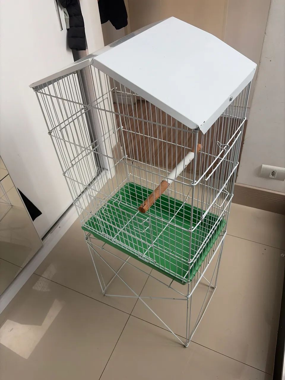 Gaiola para pássaros semi nova  - Foto 2