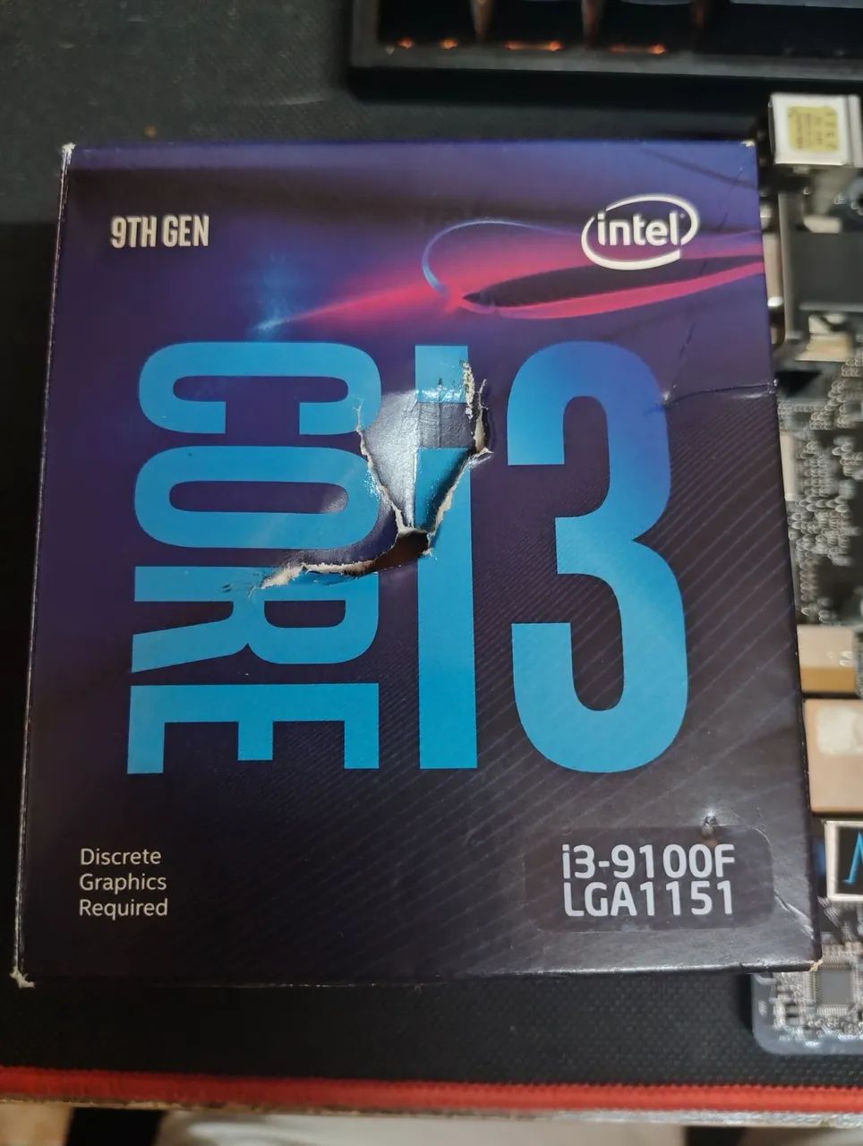 Kit CPU, cooler e Placa mãe, I3-9100f + ASRock H310CM-HG4 - Foto 2