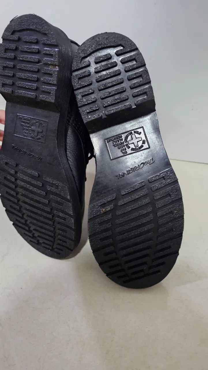 Bota Dr. martens 1460 preta (black smooth boots) - Foto 5