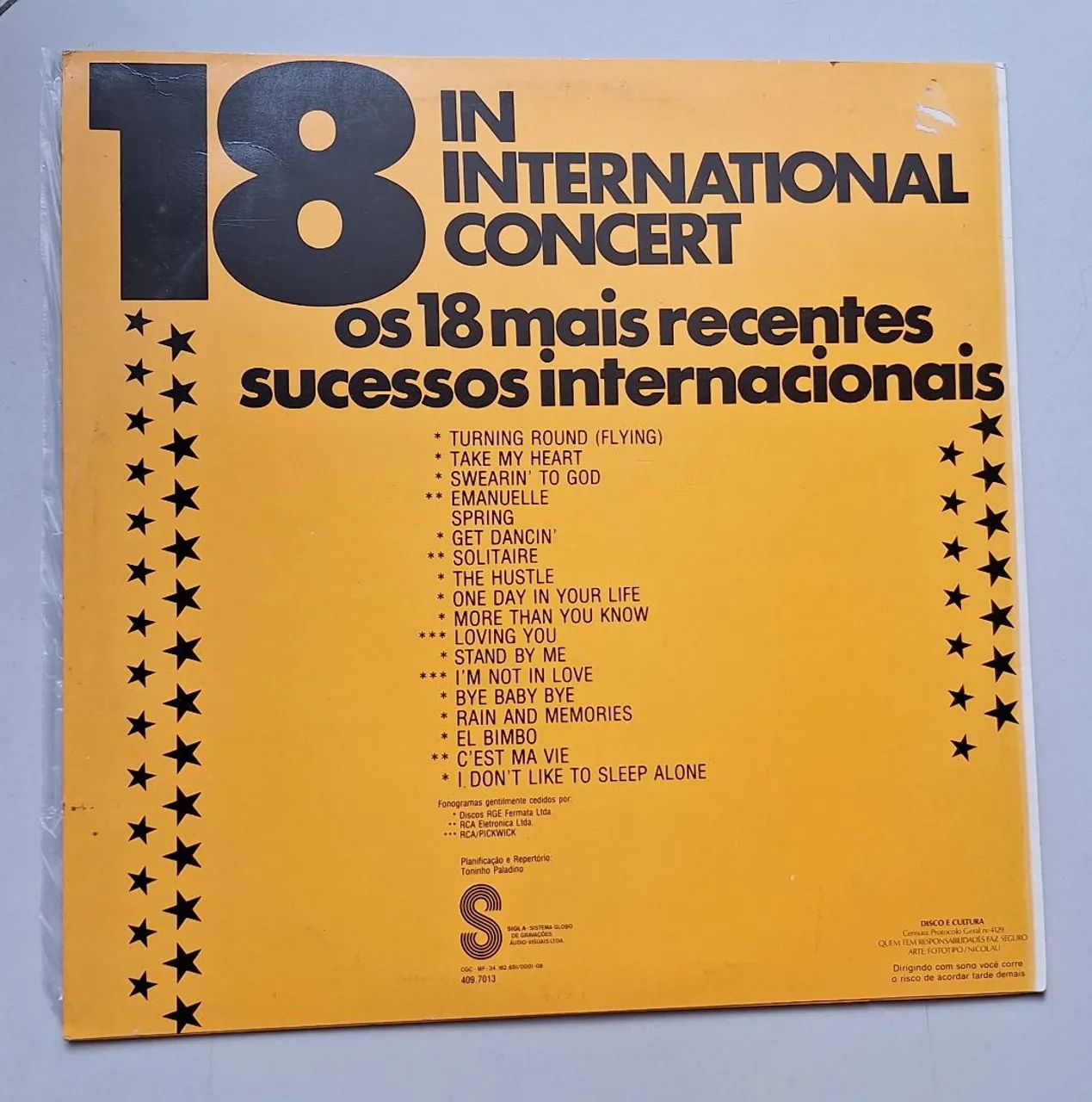 Disco de Vinil LP IN INTERNATIONAL CONCERT  - Foto 4