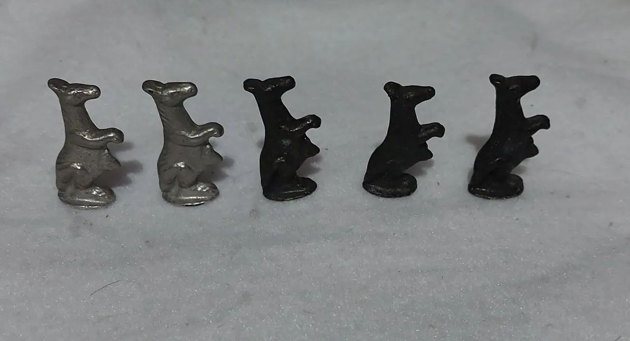 Cangurus de metal Vintage 