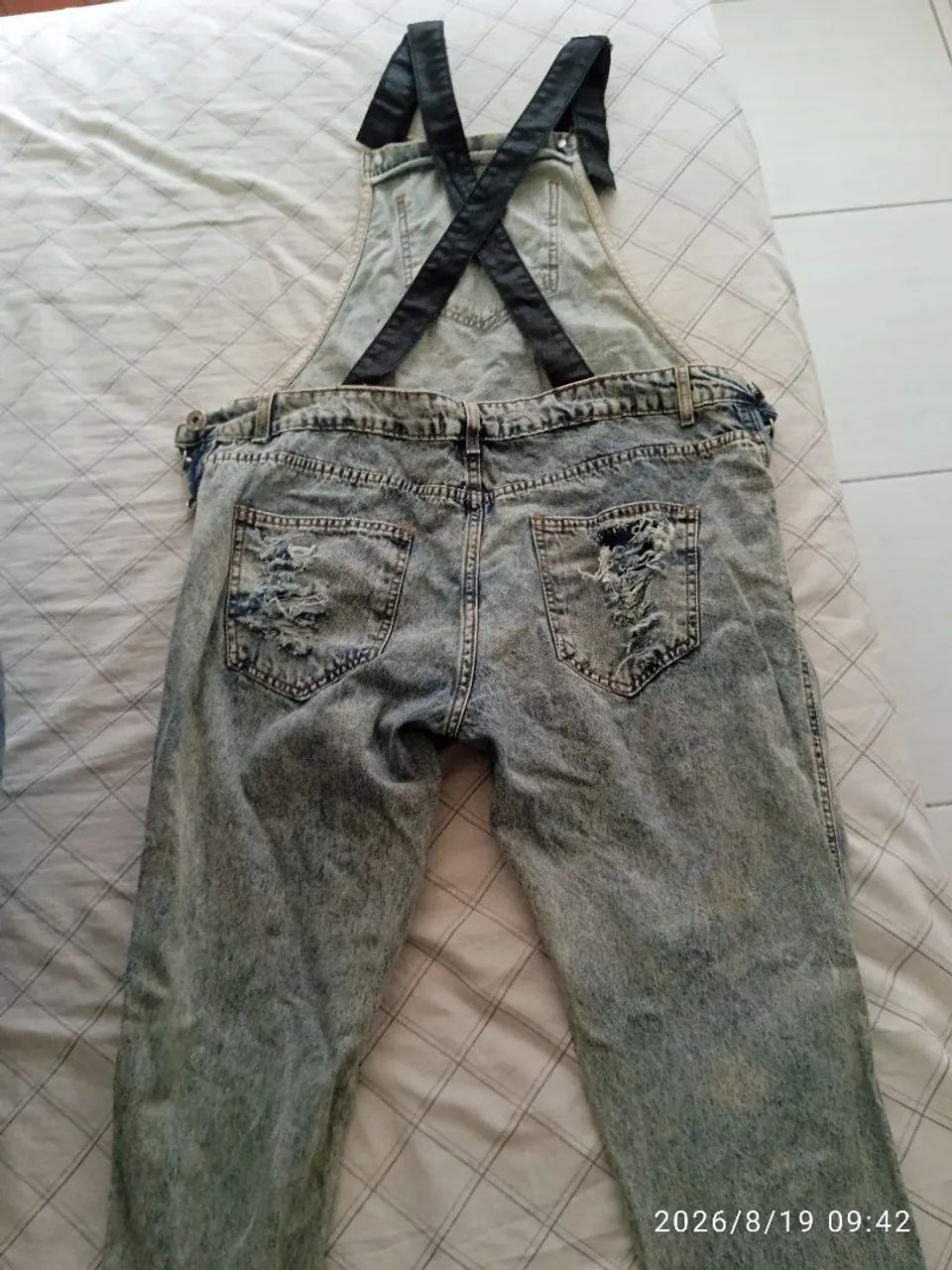 Macacão jeans  - Foto 3