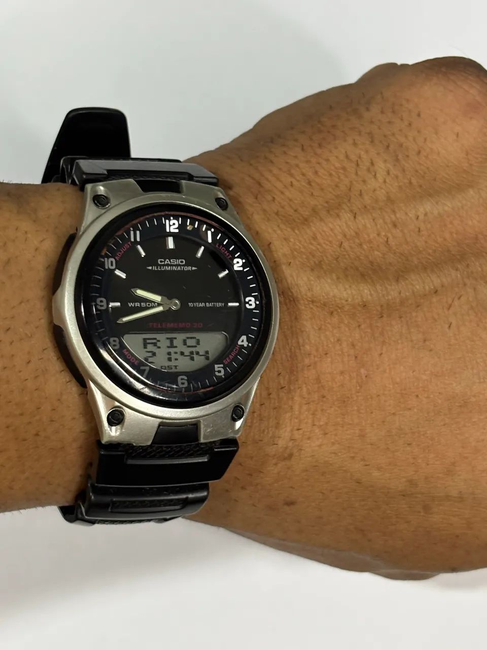 Relógio Casio Vintage Hora Mundo - Foto 5