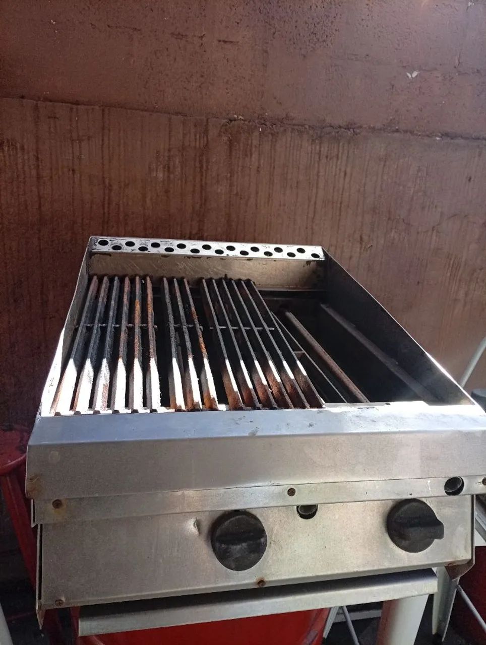 Chair Broiler a gas