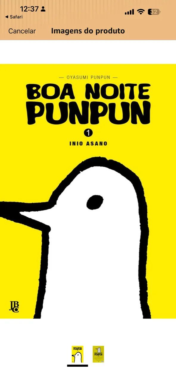 Livro boa noite punpun 