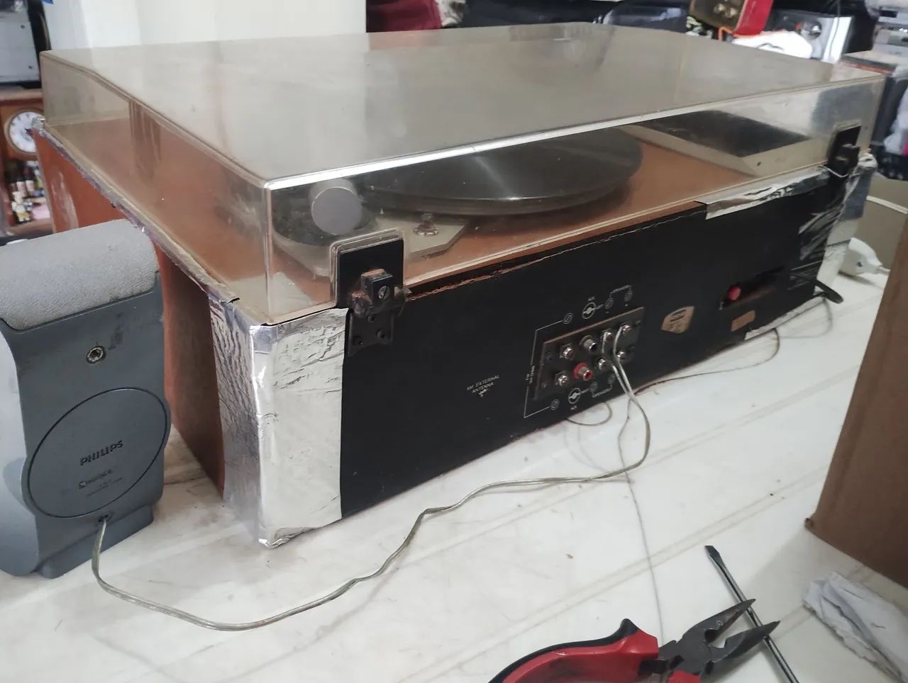 Vendo Som CCE 3x1 funcionando perfeitamente antigo  - Foto 2
