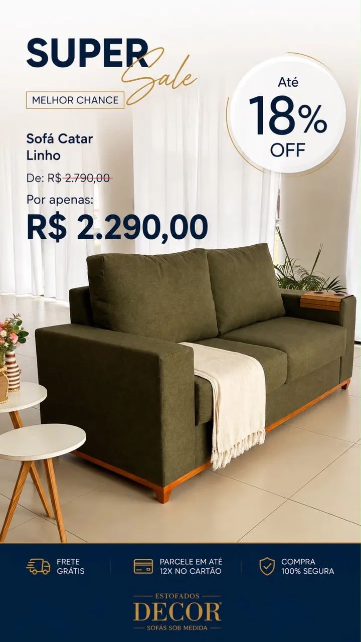 Sofás Modelos Retrô E Retrátil 