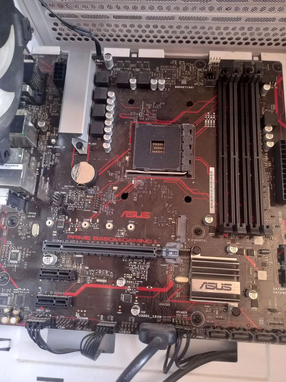 Placa mãe Asus b450m gaming II - Foto 3