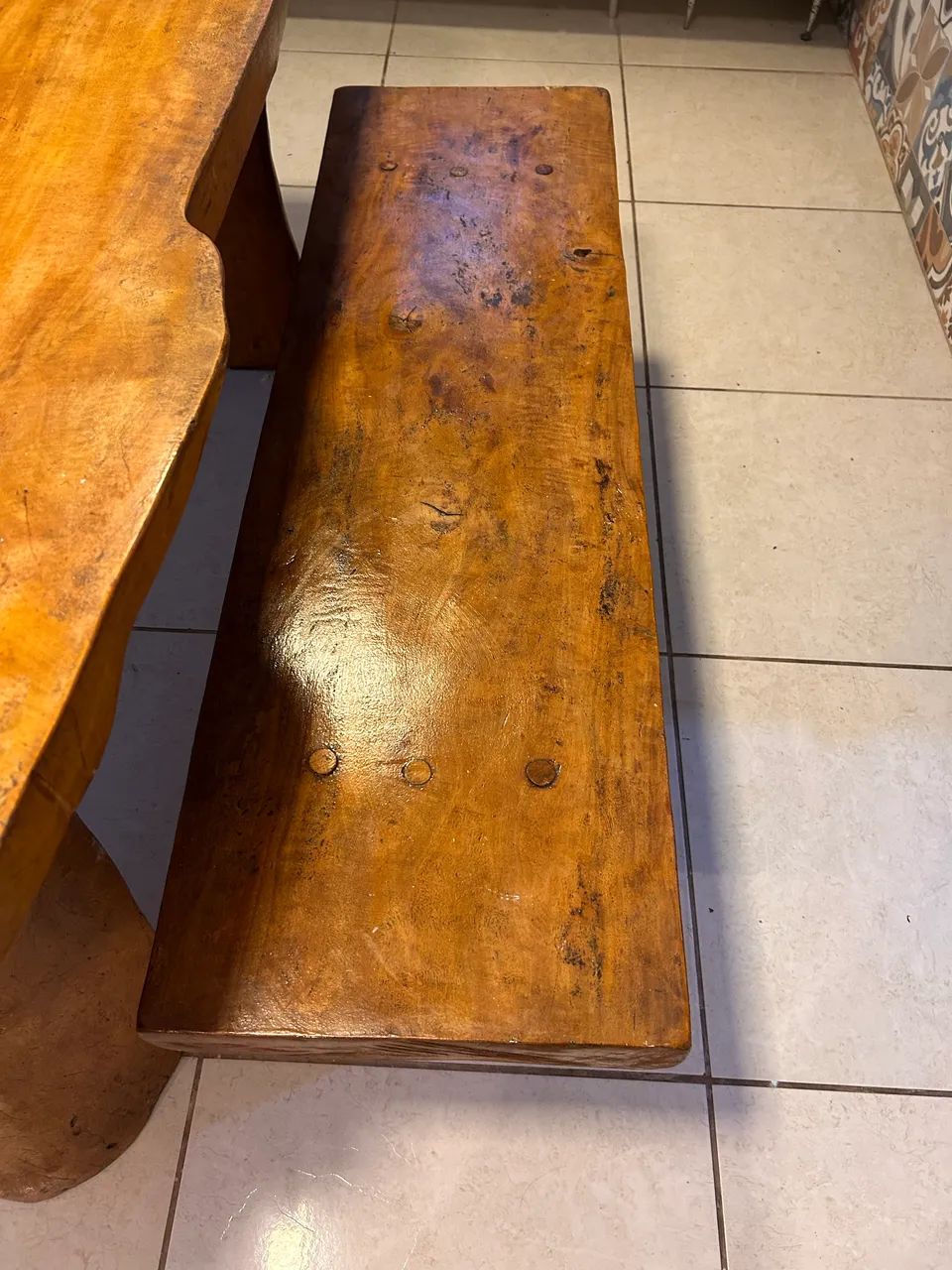 Mesa Gourmet de Madeira nova 