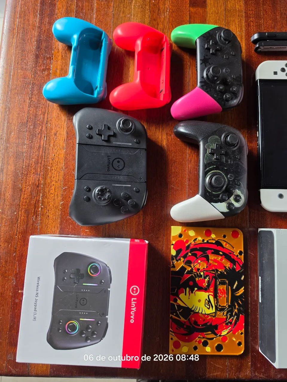 Nintendo Switch Oled 512GB + Acessórios - Foto 4